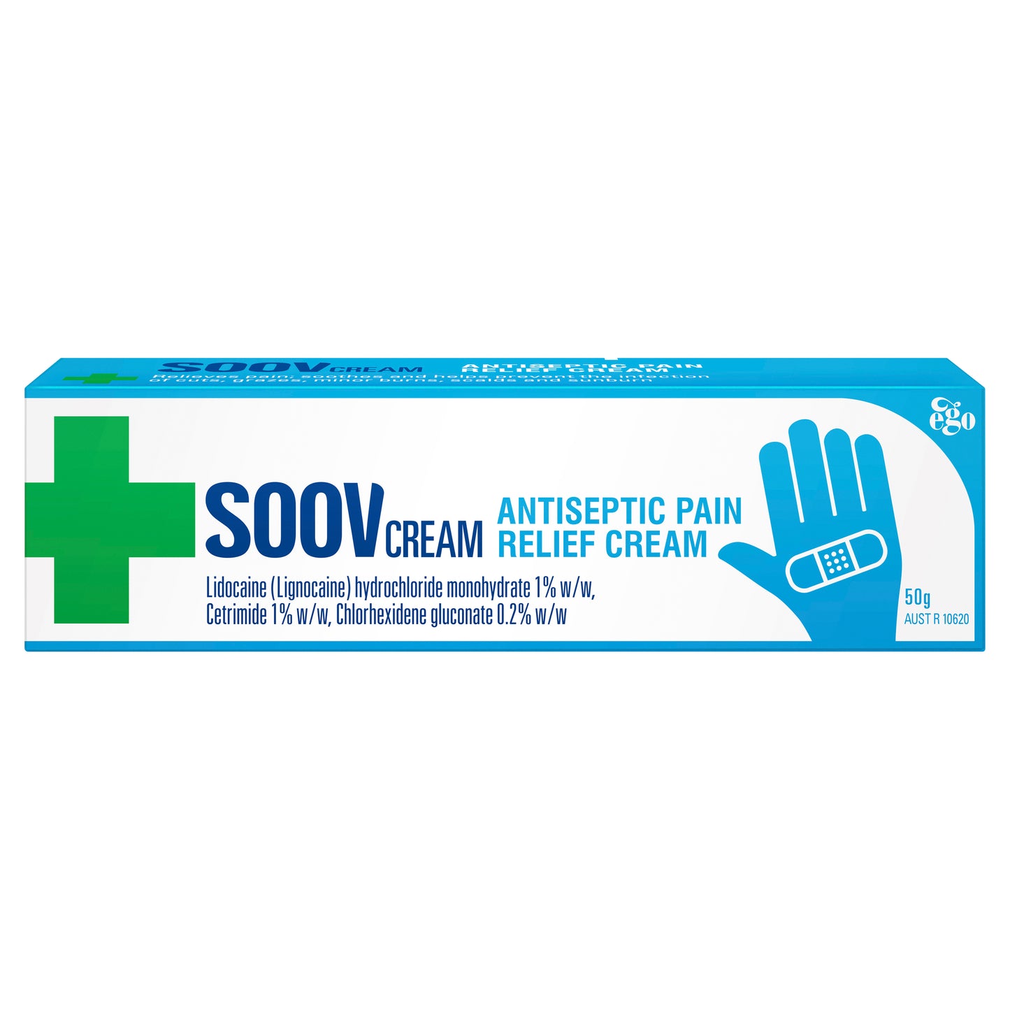 Soov Antiseptic Cream 50g pack shot