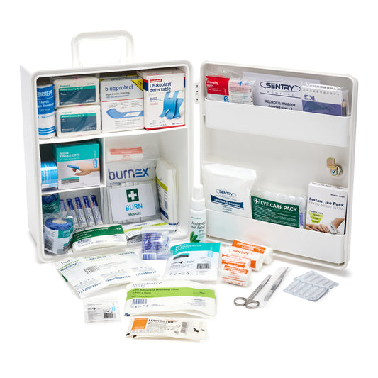 Brenniston Food Industry Large First Aid Kit Plastic Cabinet