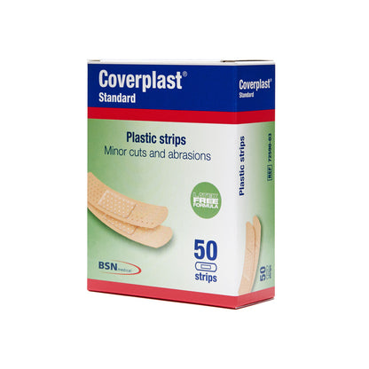 Plastic Dressing Strips Latex Free 1.9cm x 7.2cm (50)