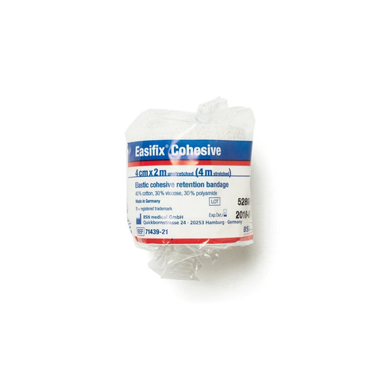 Cohesive Bandage White 4cm - Brenniston