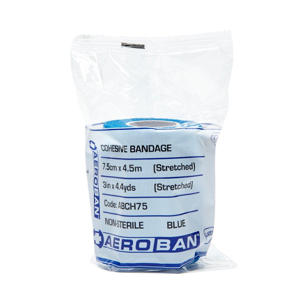 Cohesive Bandage Blue 7.5cm - Brenniston