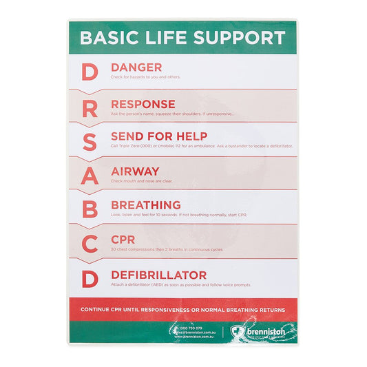 Basic Life Support Flowchart - Brenniston