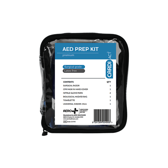 Defibrillator (AED) Premium Prep Kit - Brenniston