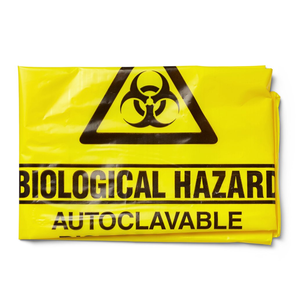 Bio Hazard Bag 860mm x 750mm - Brenniston