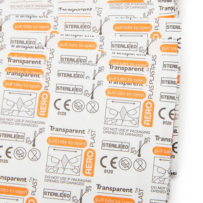 Plastic Dressing Patch Transparent Latex Free 7.5cm x 5cm (25) - Brenniston